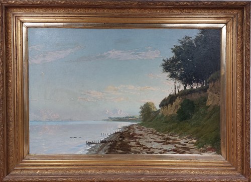 Pejzaż nadmorski, 1883 r ?, Hans Julius Faester