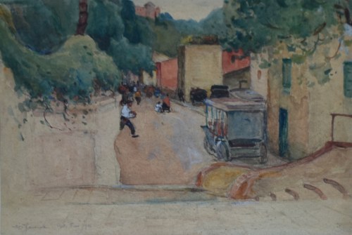 Portofino, 1921 (?-słabo czytelne), Stanisław Janowski