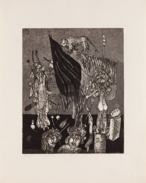 Wizyta u Rembrandta, 1978, Hieronim Kozłowski