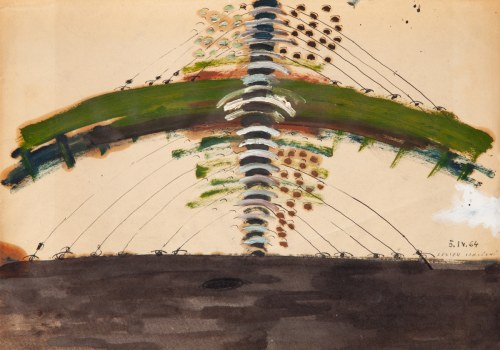 Kompozycja symetryczna, 1964, Leszek Walicki