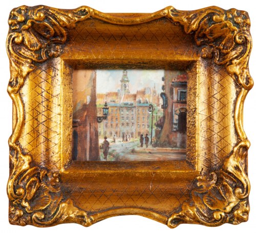 Rynek Starego Miasta w Warszawie, 1984, Mieczysław Puchała