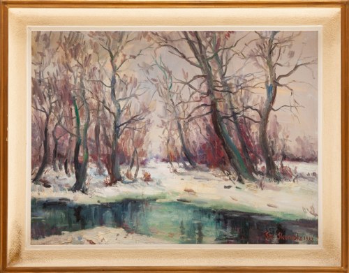 Przed zachodem słońca, 1982, Szczepan Skorupka