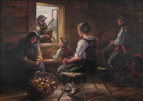 "Przy melodii dud", Sylweriusz Saski