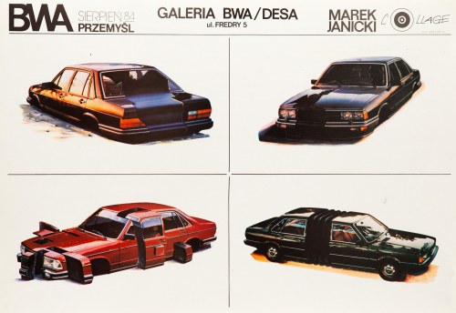 1984, Wystawa "Marek Janicki - Collage" - BWA Przemyśl