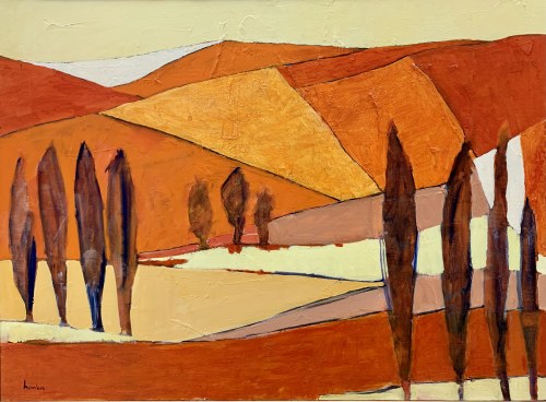 "Pejzaż", Hanna Krasińska-Eberhardt
