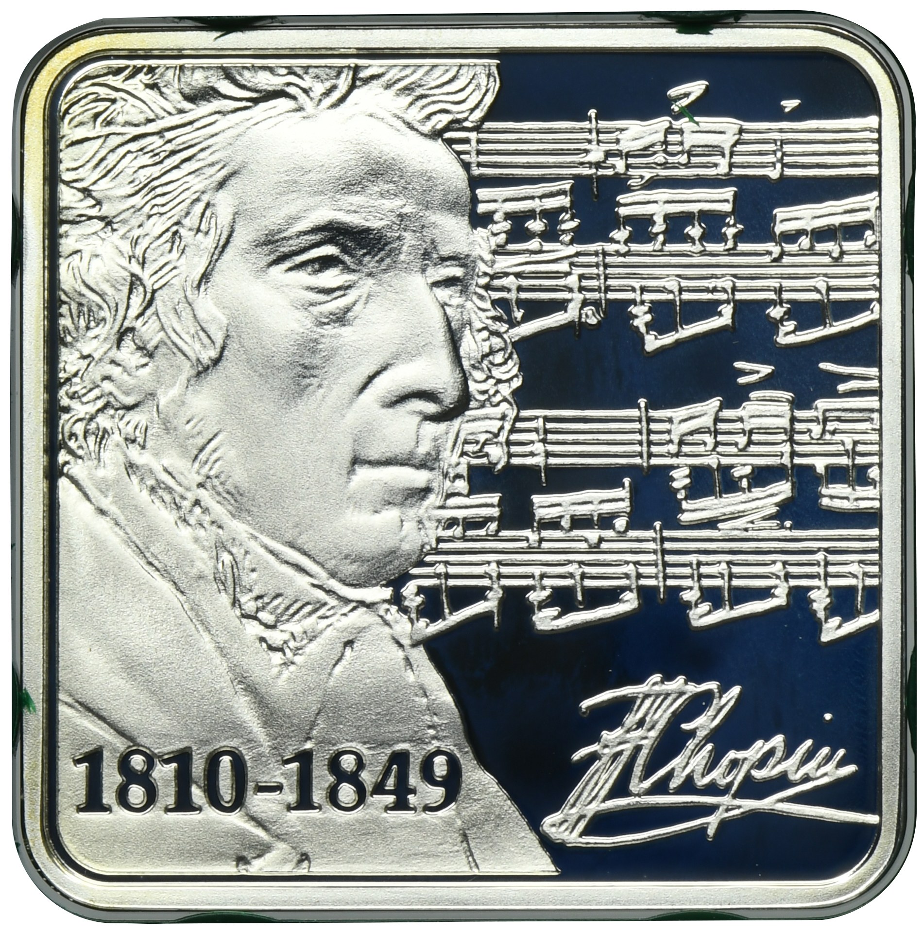 Niue, Elizabeth II, 1 Dollar 2010 - Chopin - Online auction / Online  bidding - Price - OneBid