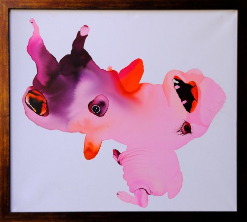 Wylew z brzucha, 2012, Basia Bańda