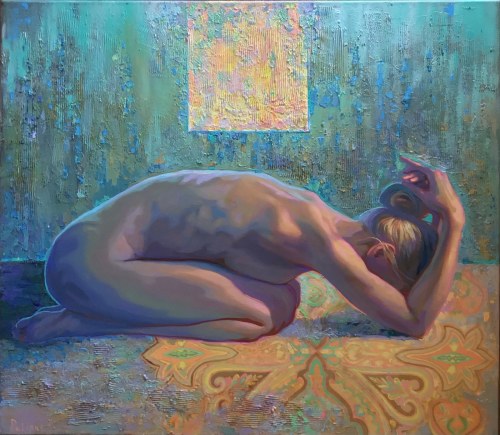 80 x 70 cm., Olga Pelipas