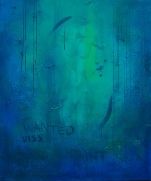 I wanted to kiss u so much I couln't paint, 2022, Marta Chudzik
