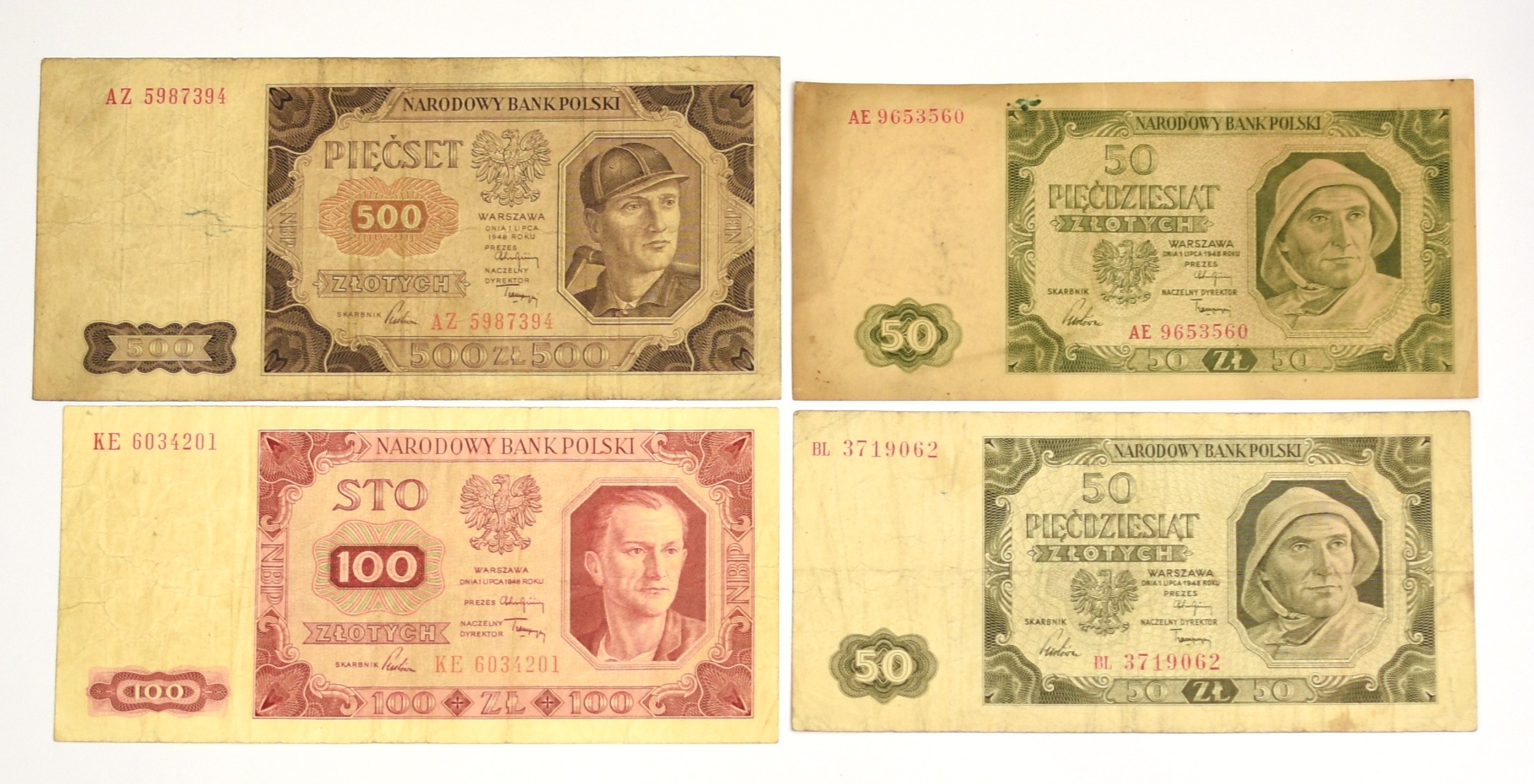 Poland, PRL, banknote set - Online auction / Online bidding - Price ...