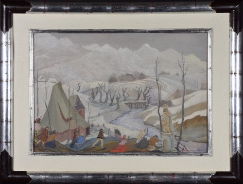 Kwietniowa niedziela, ok. 1938, Wanda Gentil-Tippenhauer