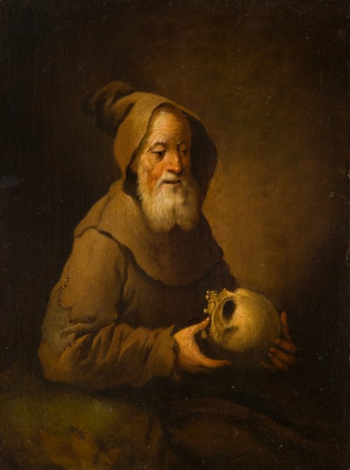 Zakonnik z czaszką, Christian Wilhelm Ernst Dietrich