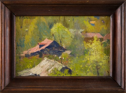 Pejzaż, 1981, Anatoli Mikhailovich Silin