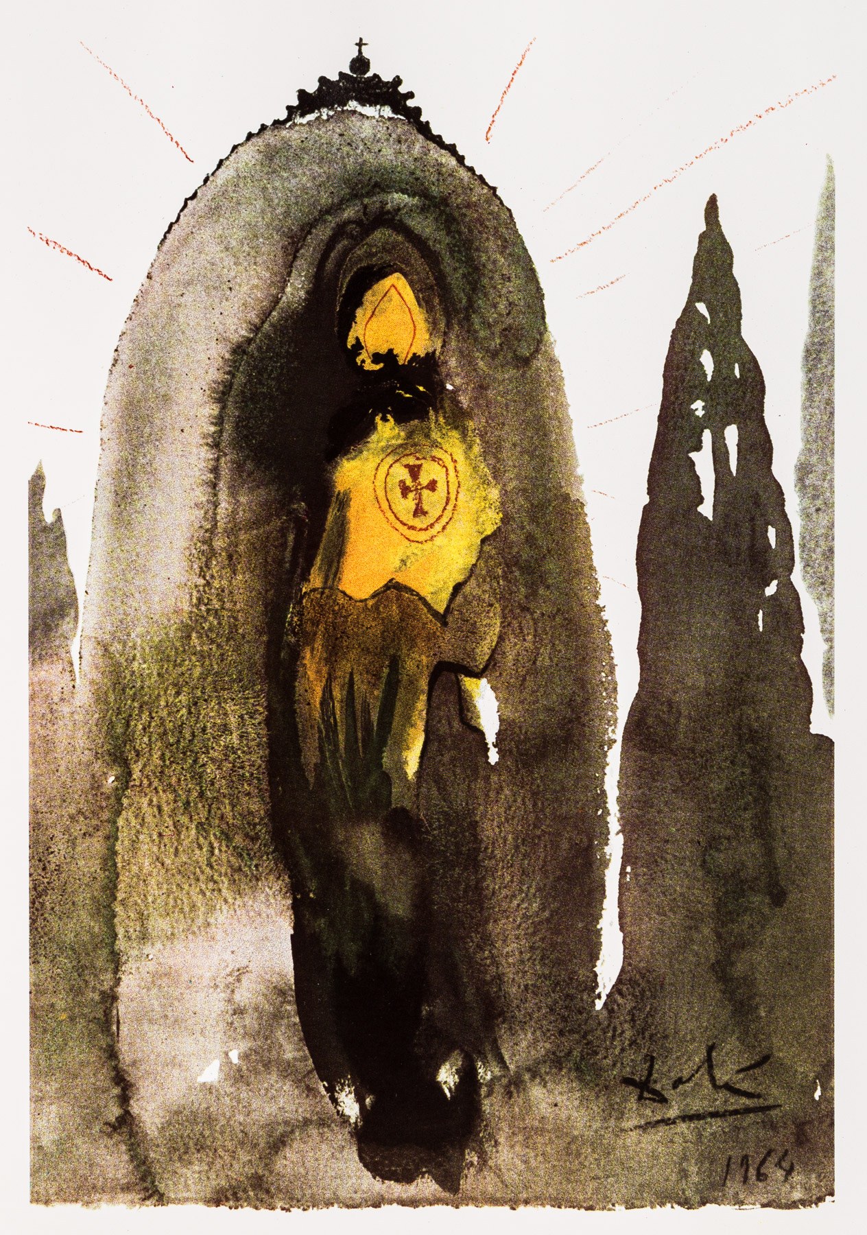 Salvador Dali Salvador Dali Psalm 24 3 4 Z Teki 40 Paintings Of The 