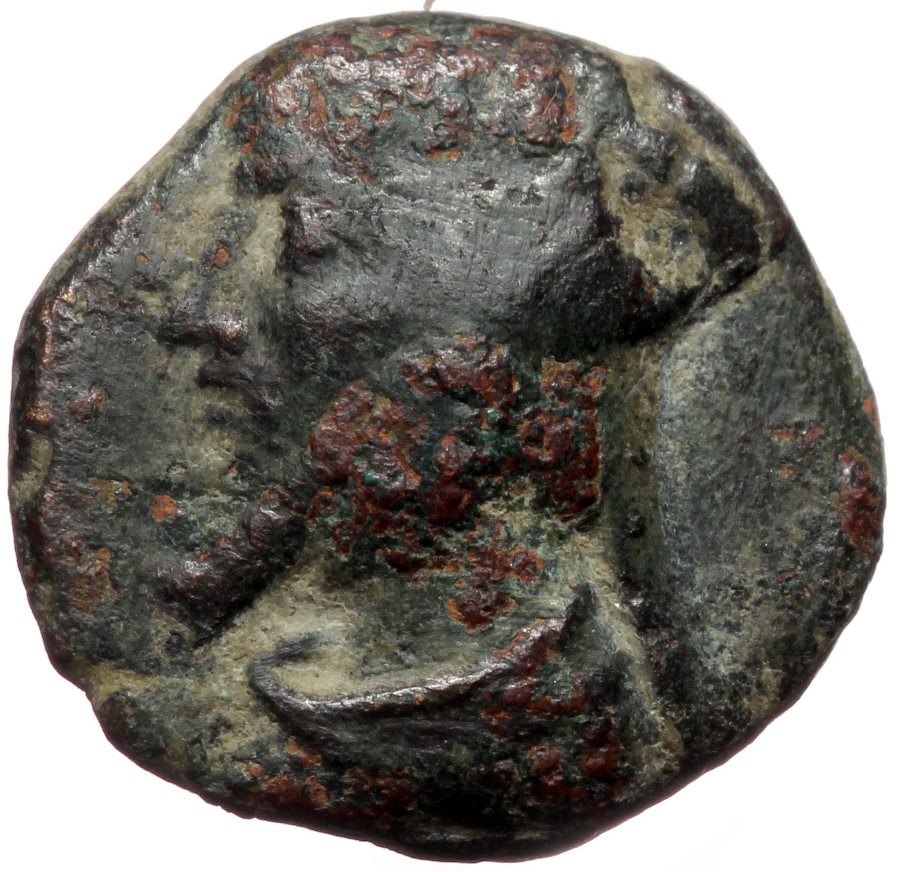 Kings Of Cappadocia, Ariarathes IV (ca 220-188 BC) AE (Bronze, 3.98g ...