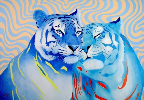 Baby blue love, 2022, Anna Stanisz