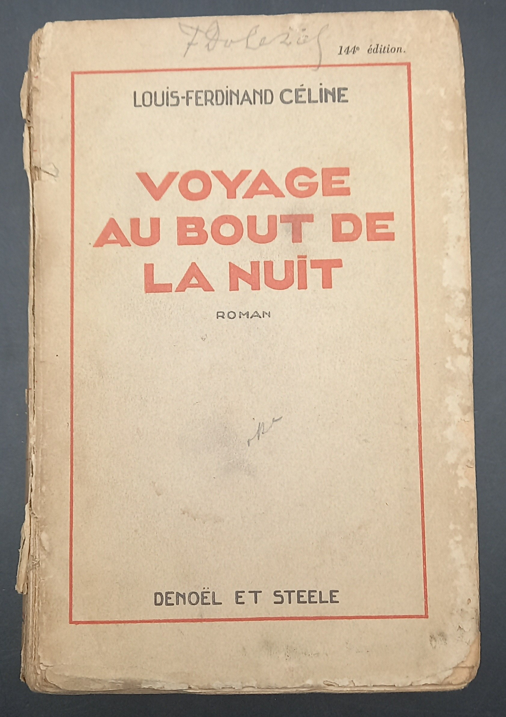 Podróż do kresu nocy I wydanie Louis-Ferdinand Celine Rok 1932 - Aukcja