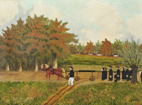 "Żydowski pogrzeb", Karol Kostur