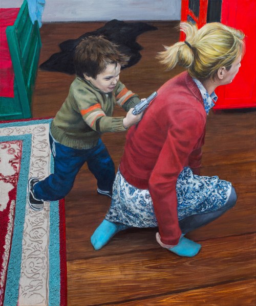 Zabawy z bronią, 2018, Joanna Kaucz