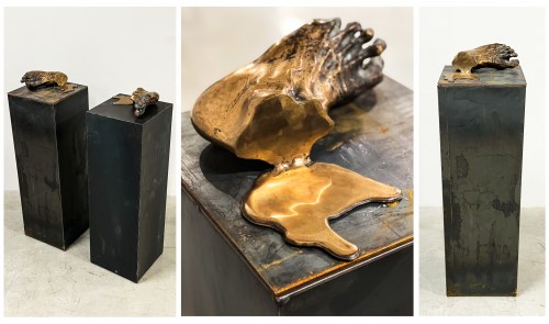 Fleshblood Rigth /Fleshblood Left, 2016 (dyptyk), Tomasz Górnicki