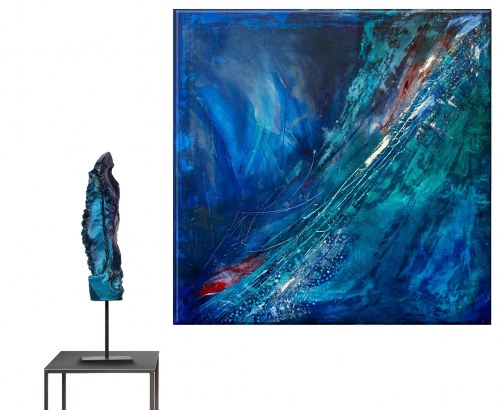 Deep blue, 2021, Joanna Roszkowska