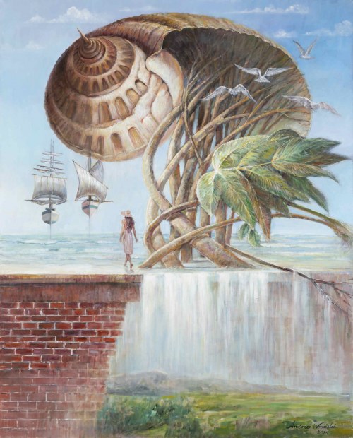 Zielona wyspa, 2021, Andrzej Wroński