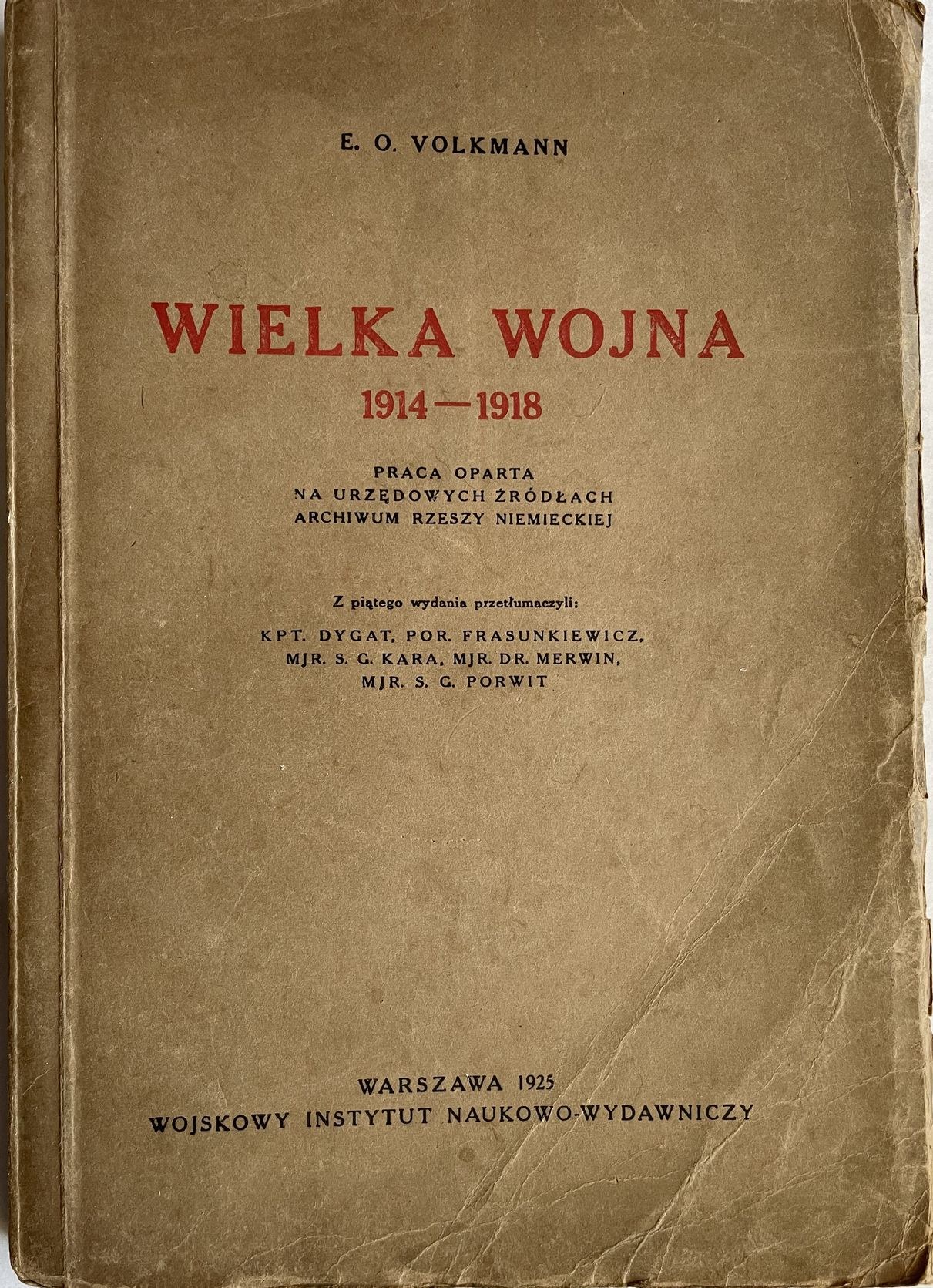 Wielka Wojna 1914-18 Sprawdzian 3 Gimnazjum Pwn