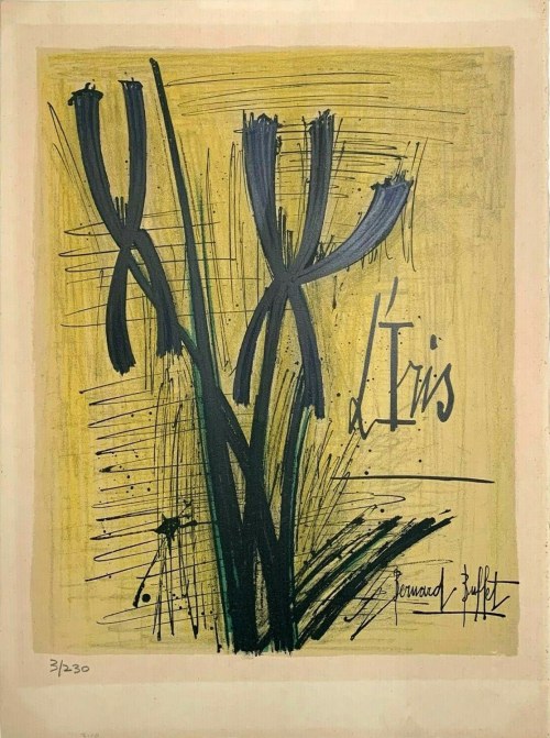 Irysy, lata 60. XX w., Bernard Buffet