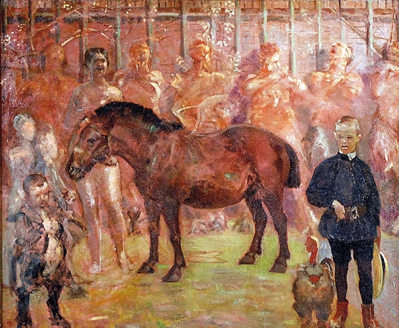 Opisz Obraz Rafała Malczewskiego Pogodne życie Jacek MALCZEWSKI (1854-1929), Pegaz - Portret Rafała Malczewskiego, ok