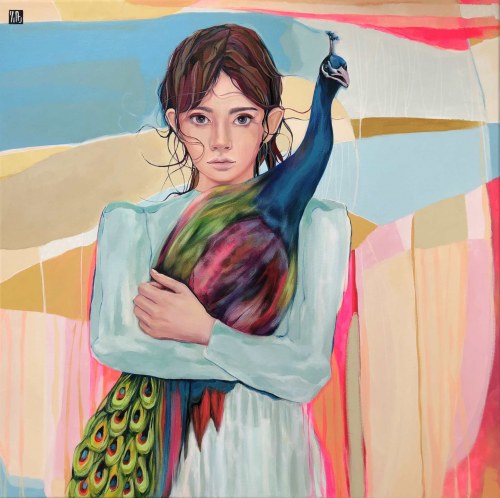 Proudly Spread Your Feathers Out , 2022, Żanna Brzyżek