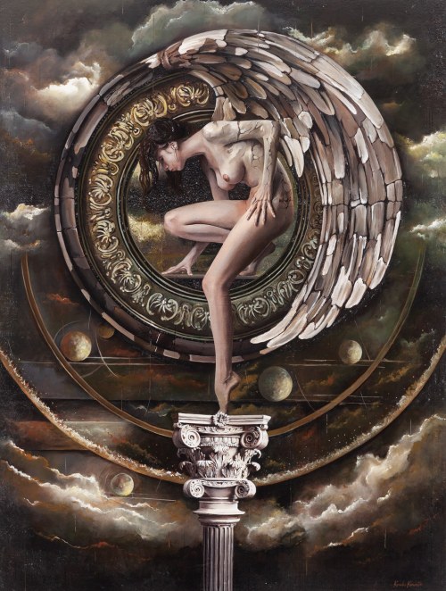 "Antique Angel", 2022, Kamila Kowalik