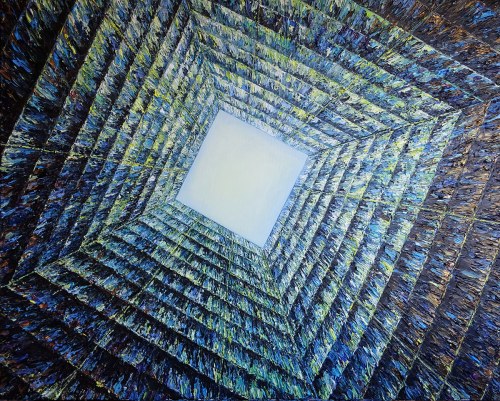 Universum z cyklu Geometria światła, 2022, Magdalena Barczyk-Kurus