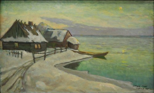 Wołczyca - Polesie, lata 40 XX w., Tadeusz Tarkowski