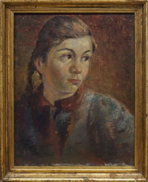 Portret córki, lata 40 XX w., Tadeusz Tarkowski