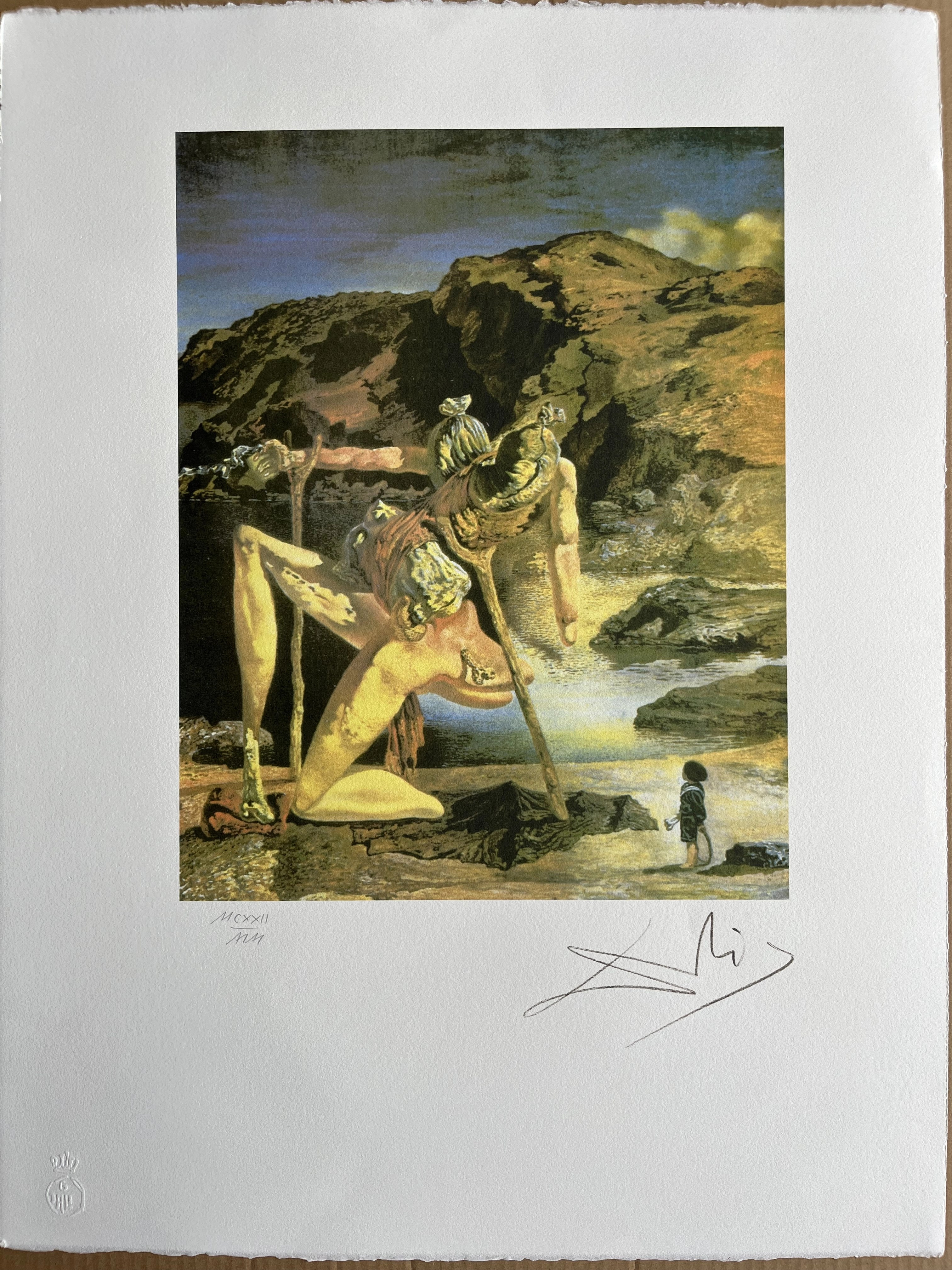 Salvador Dali ( 1904 - 1989 ), The spectre of Sex Appeal ( Widmo sexapilu )