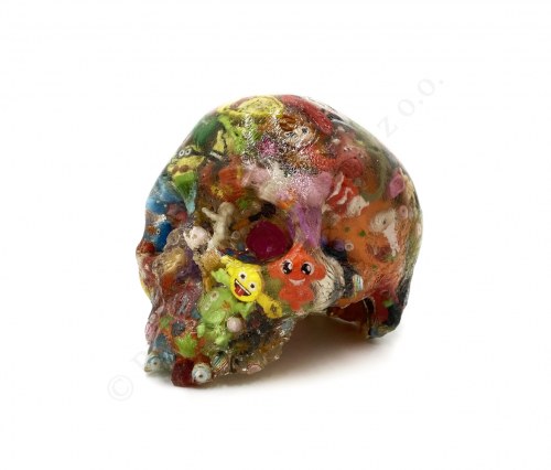 Toy skull, Agnieszka Rudnicka