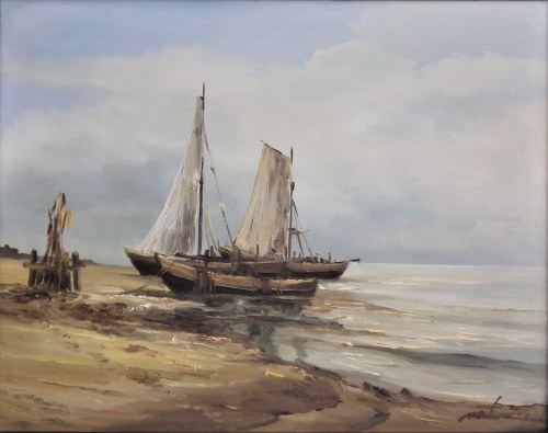 Łodzie rybackie, Marian Ostrowski