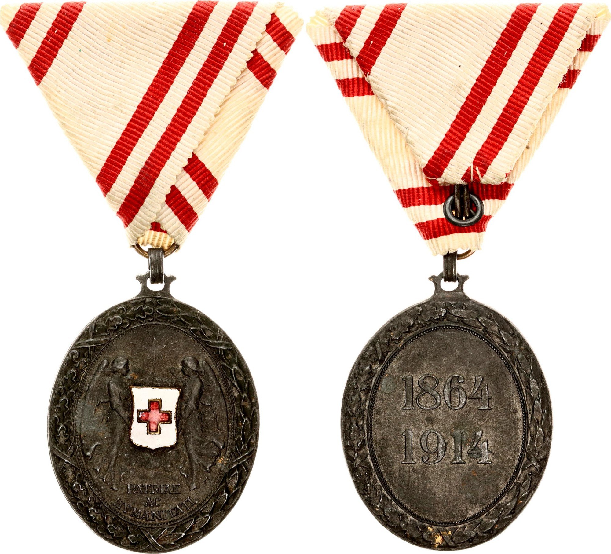 Austria Bronze Medal of Honor Decoration of the Red Cross 1914 Aukcja