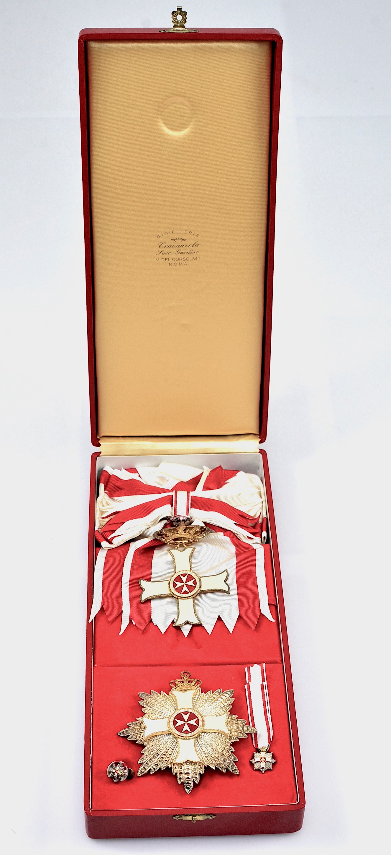 Malta Order Of Merit Of The Sovereign Military Order Of Malta Grand Cross Set 1920 Aukcja 0748