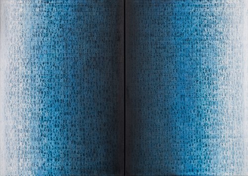 MIRROR-RORRIM (dyptyk), 2022, Andrzej Zujewicz