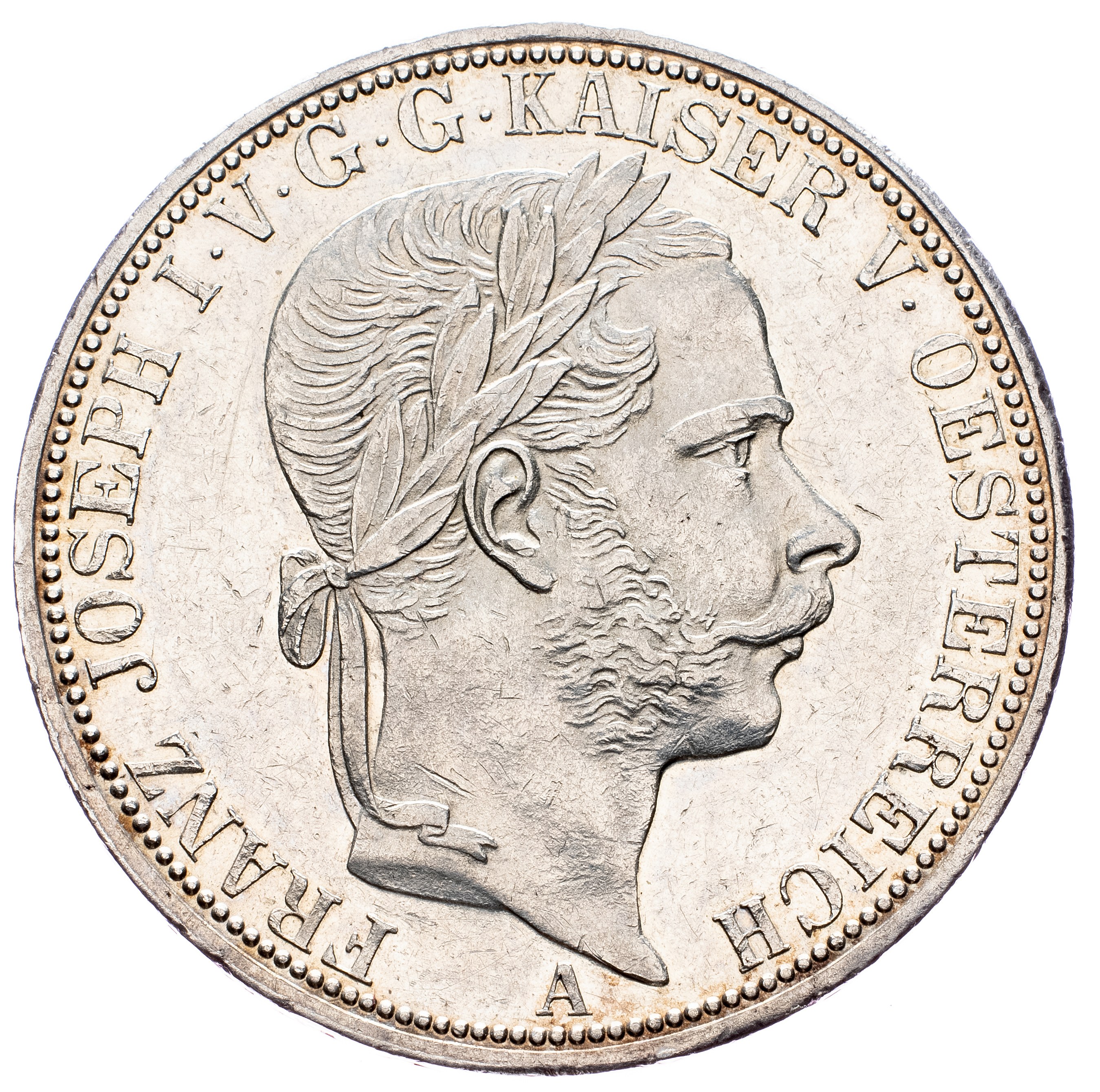 Franz Joseph I., Thaler 1867, Vienna - Aukcja Internetowa / Licytacja ...