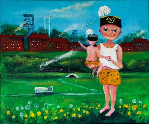 Św. Józef Śląski (Św. Józef z dzieciątkiem), 2021, Joanna Studnik