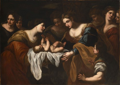 Odnalezienie Mojżesza, Antonio Molinari (1655-1704), Odnalezienie Mojżesza, Antonio Molinari