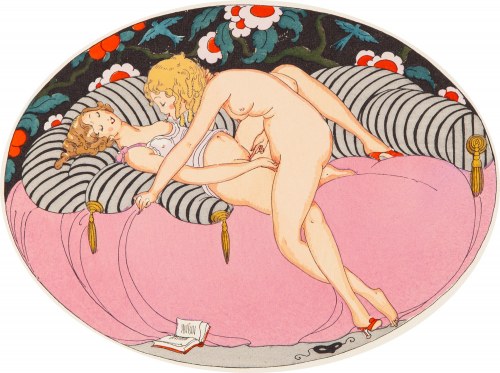 Scena erotyczna z dwiema kobietami, 1925, Gerda Wegener