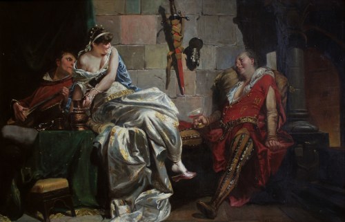Scena dworska, Jan Czesław Moniuszko
