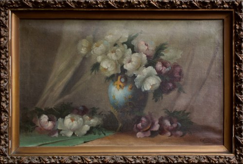 Peonie w wazonie, Tadeusz Wierzbicki