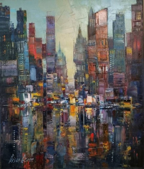 "MIASTO"., Giennadij Pitsko