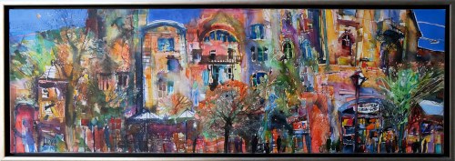 Z cyklu Bajki o miastach - Kraków Talowskiego, 2013, Krzysztof Ludwin