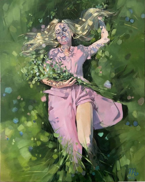 My soul is green, 2022, Anna Milewska