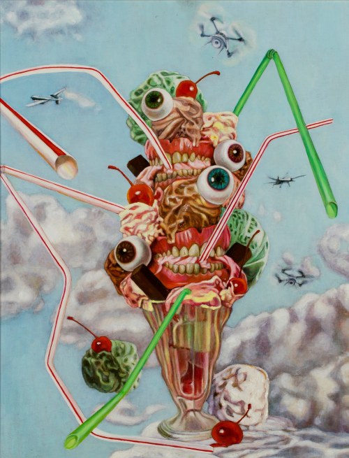 Super Awesome Sunday and Drones, 2017, Monika Malewska